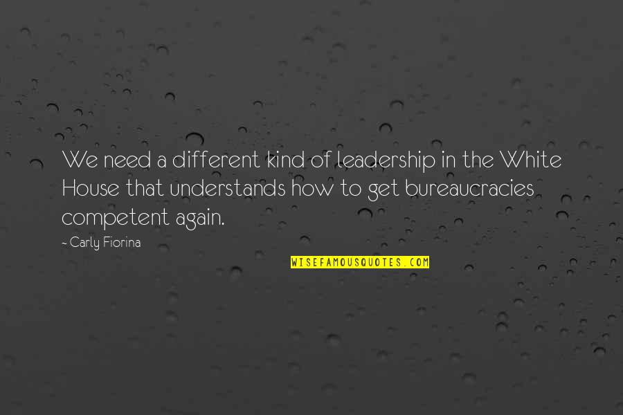 Rupolo John Quotes By Carly Fiorina: We need a different kind of leadership in Rupolo John Quotes By Carly Fiorina: We need a different kind of leadership in