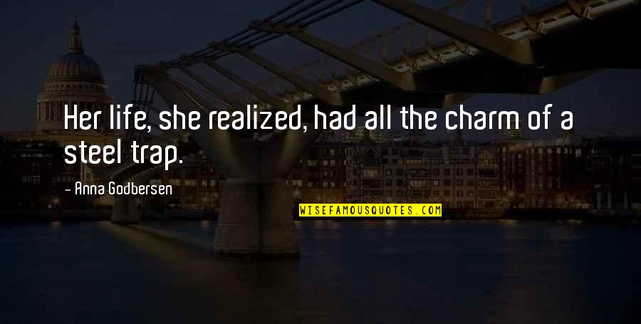 Russell 2000 Futures Quotes By Anna Godbersen: Her life, she realized, had all the charm Russell 2000 Futures Quotes By Anna Godbersen: Her life, she realized, had all the charm