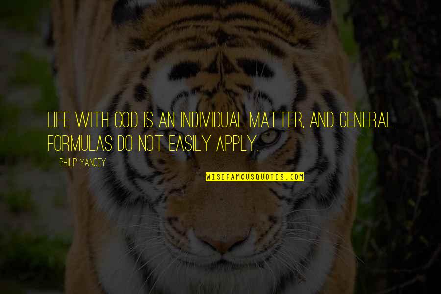 Rutka Laskier Quotes By Philip Yancey: Life with God is an individual matter, and