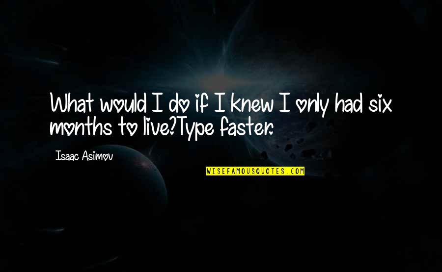 Ruwayda Takchi Quotes By Isaac Asimov: What would I do if I knew I
