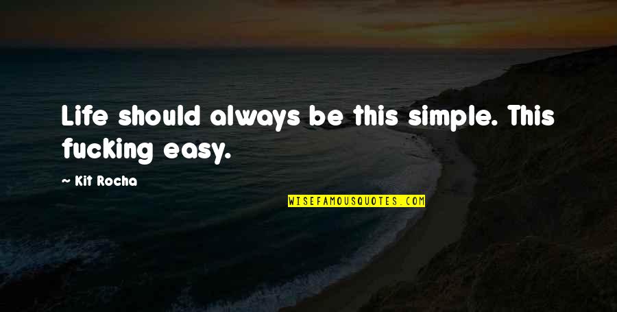 Rv Auto Insurance Quotes By Kit Rocha: Life should always be this simple. This fucking