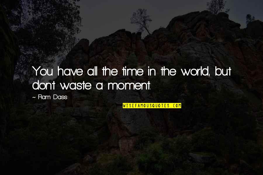 Ryssa Mae Quotes By Ram Dass: You have all the time in the world,