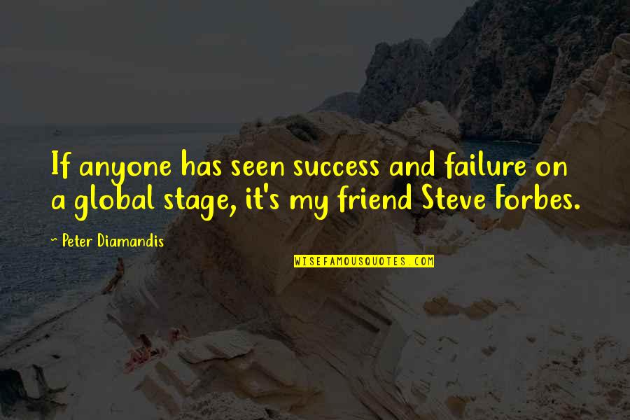 S Forbes Quotes By Peter Diamandis: If anyone has seen success and failure on S Forbes Quotes By Peter Diamandis: If anyone has seen success and failure on