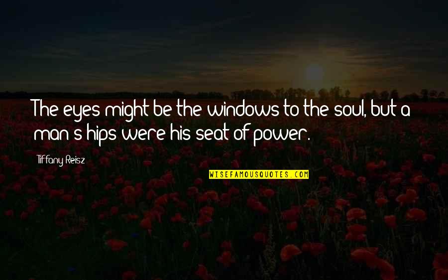 Sabi Nila Quotes By Tiffany Reisz: The eyes might be the windows to the