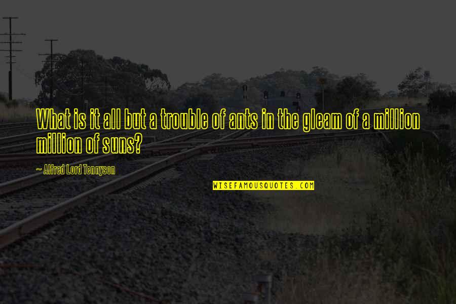 Saddlin Quotes By Alfred Lord Tennyson: What is it all but a trouble of Saddlin Quotes By Alfred Lord Tennyson: What is it all but a trouble of