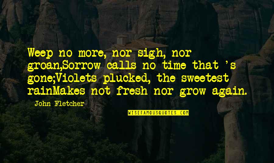 Sadness Sorrow Quotes By John Fletcher: Weep no more, nor sigh, nor groan,Sorrow calls Sadness Sorrow Quotes By John Fletcher: Weep no more, nor sigh, nor groan,Sorrow calls