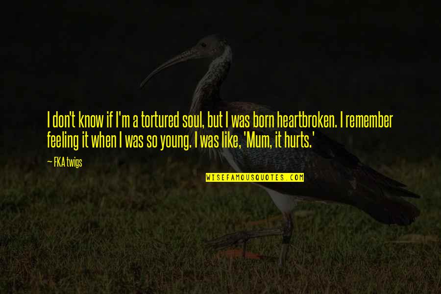 Safe Drive Quotes By FKA Twigs: I don't know if I'm a tortured soul, Safe Drive Quotes By FKA Twigs: I don't know if I'm a tortured soul,