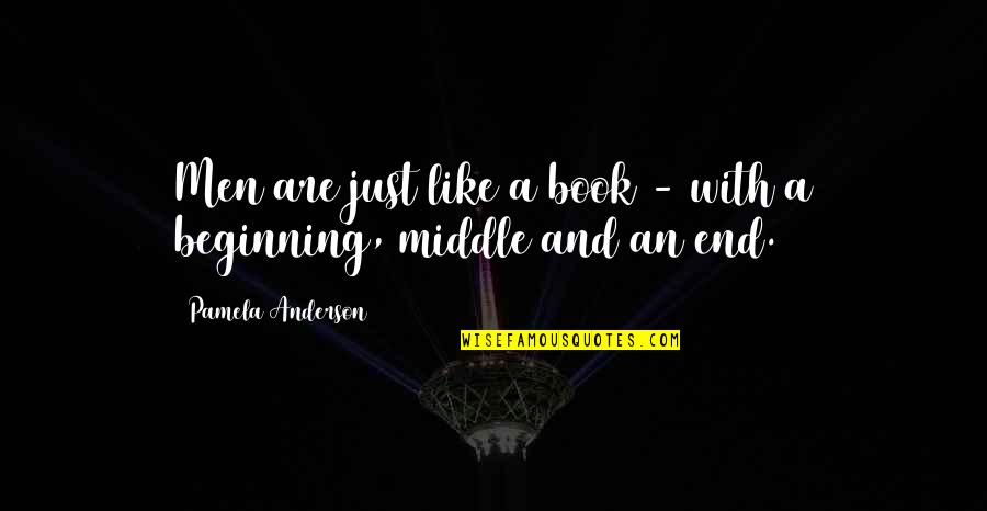 Sailorboy Quotes By Pamela Anderson: Men are just like a book - with