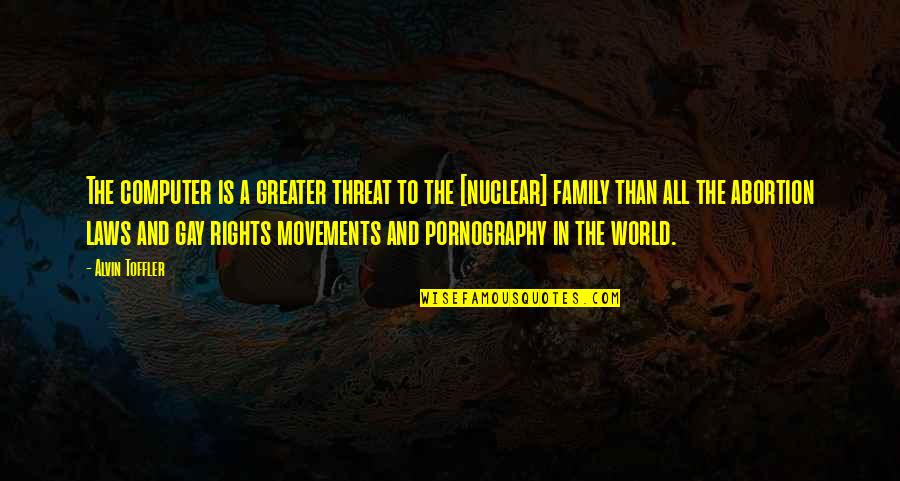 Salamat Sa Pagbati Quotes By Alvin Toffler: The computer is a greater threat to the Salamat Sa Pagbati Quotes By Alvin Toffler: The computer is a greater threat to the