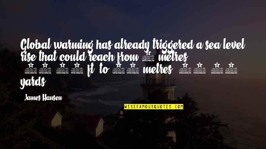 Salonultimate Quotes By James Hansen: Global warming has already triggered a sea level Salonultimate Quotes By James Hansen: Global warming has already triggered a sea level