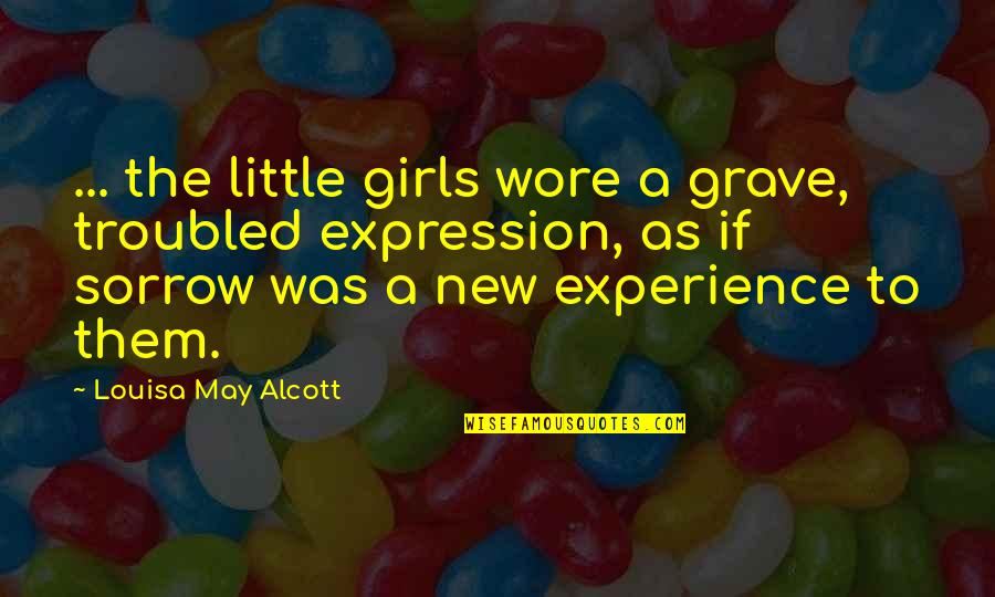 Saltara In English Quotes By Louisa May Alcott: ... the little girls wore a grave, troubled Saltara In English Quotes By Louisa May Alcott: ... the little girls wore a grave, troubled