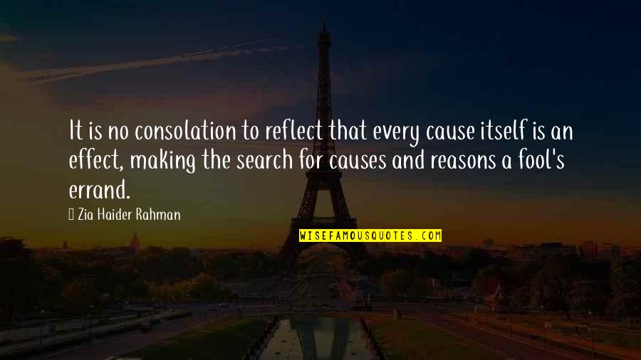 Salvation Kjv Quotes By Zia Haider Rahman: It is no consolation to reflect that every