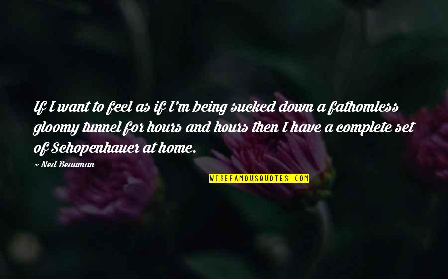 Samanthi Songs Quotes By Ned Beauman: If I want to feel as if I'm Samanthi Songs Quotes By Ned Beauman: If I want to feel as if I'm