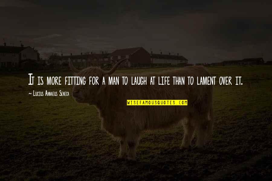 Samoylov Vladimir Quotes By Lucius Annaeus Seneca: It is more fitting for a man to Samoylov Vladimir Quotes By Lucius Annaeus Seneca: It is more fitting for a man to