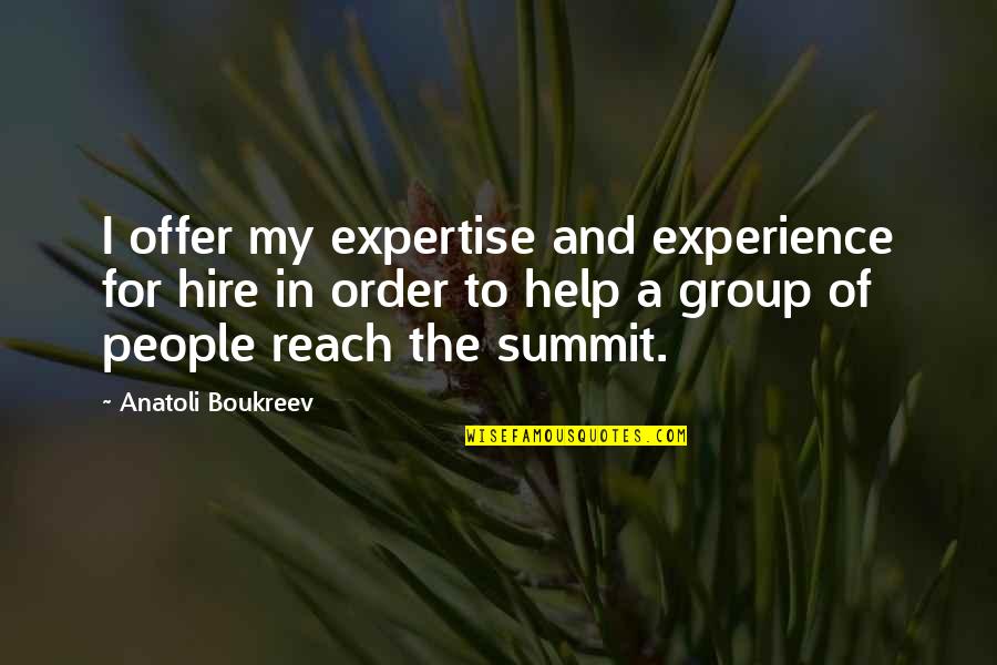 Samsung Mobile Quotes By Anatoli Boukreev: I offer my expertise and experience for hire