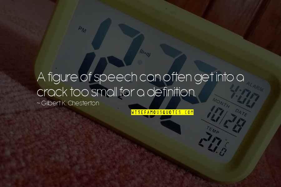 Samuel Hamilton Quotes By Gilbert K. Chesterton: A figure of speech can often get into Samuel Hamilton Quotes By Gilbert K. Chesterton: A figure of speech can often get into