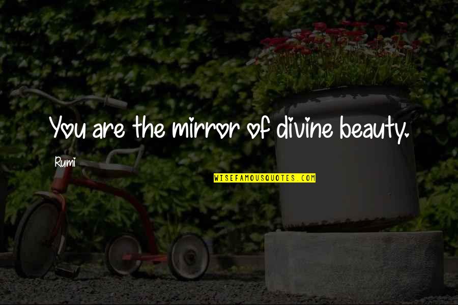 Sand Vipers Quotes By Rumi: You are the mirror of divine beauty.