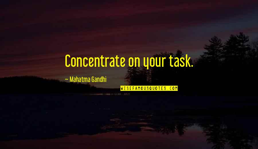 Sankranti In Telugu Quotes By Mahatma Gandhi: Concentrate on your task. Sankranti In Telugu Quotes By Mahatma Gandhi: Concentrate on your task.
