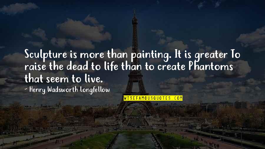 Sansara Panama Quotes By Henry Wadsworth Longfellow: Sculpture is more than painting. It is greater Sansara Panama Quotes By Henry Wadsworth Longfellow: Sculpture is more than painting. It is greater