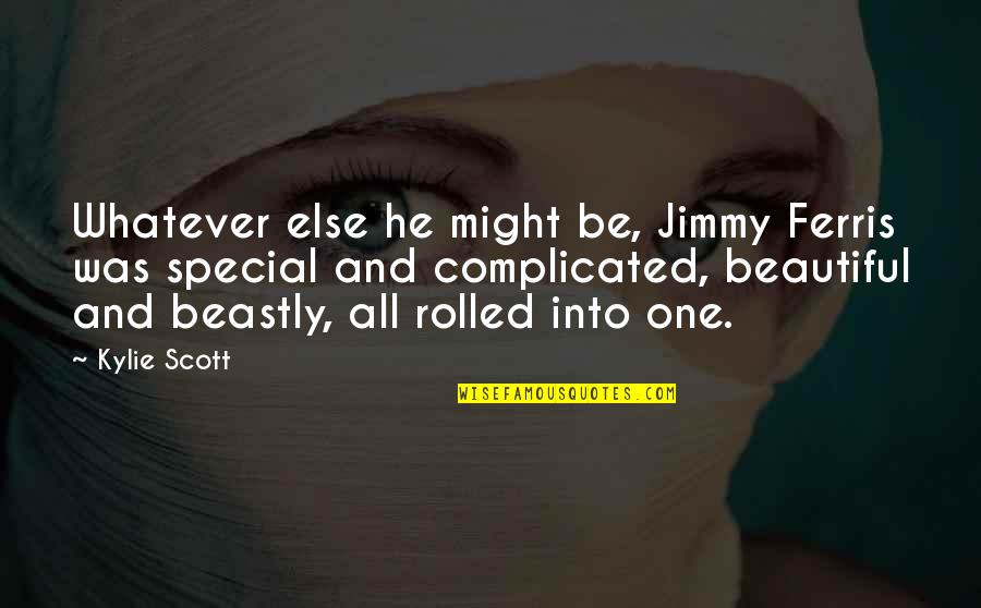 Sarinas Afghan Quotes By Kylie Scott: Whatever else he might be, Jimmy Ferris was