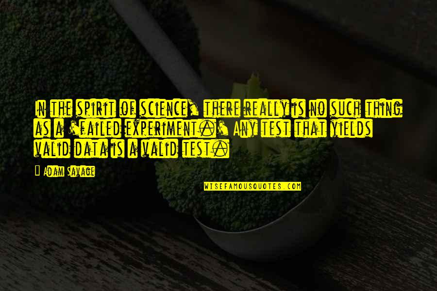 Sashinelebata Quotes By Adam Savage: In the spirit of science, there really is Sashinelebata Quotes By Adam Savage: In the spirit of science, there really is
