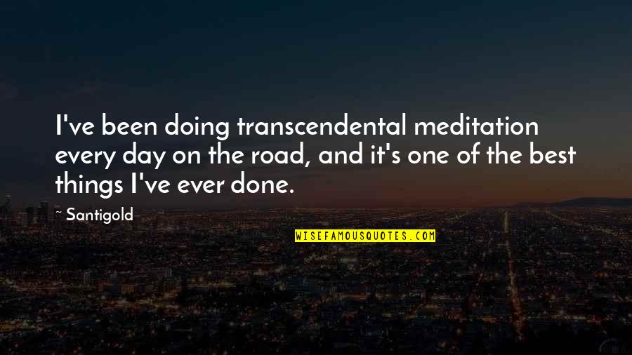 Saturday Night Sleep Quotes By Santigold: I've been doing transcendental meditation every day on Saturday Night Sleep Quotes By Santigold: I've been doing transcendental meditation every day on