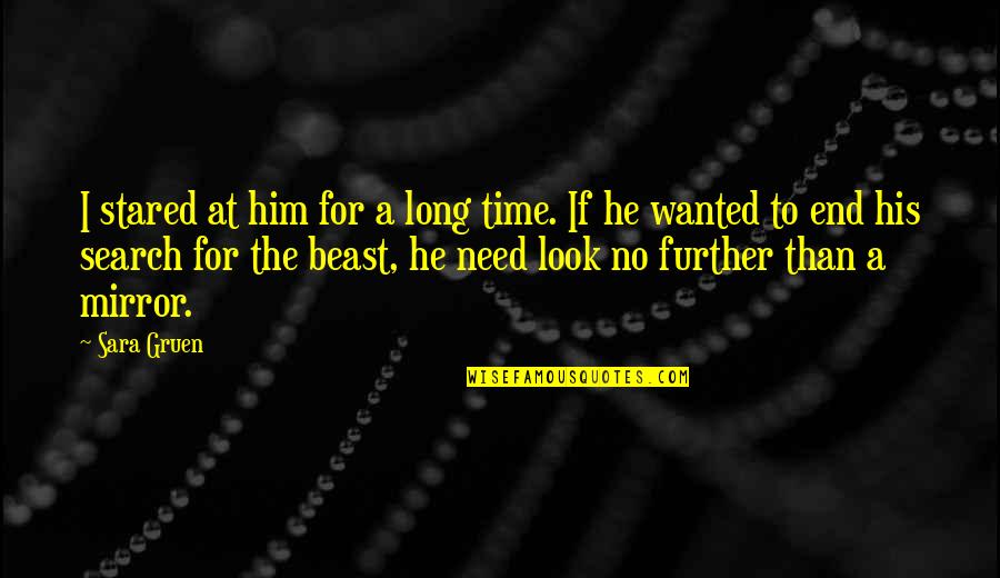 Saudamini Sindhar Quotes By Sara Gruen: I stared at him for a long time. Saudamini Sindhar Quotes By Sara Gruen: I stared at him for a long time.