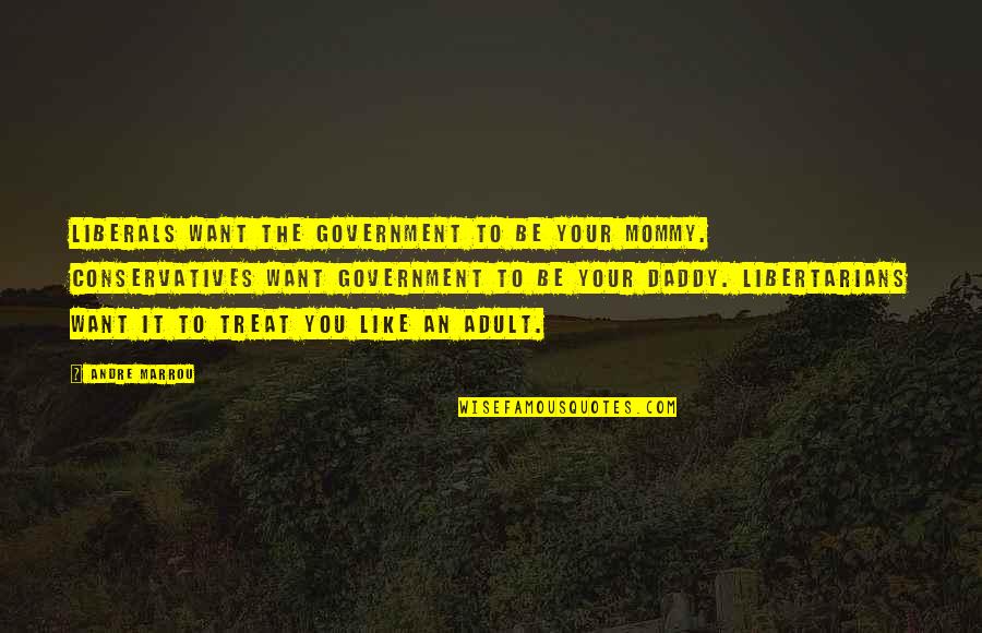 Saulter Insulation Quotes By Andre Marrou: Liberals want the government to be your Mommy. Saulter Insulation Quotes By Andre Marrou: Liberals want the government to be your Mommy.
