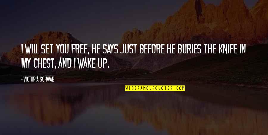 Saveljic Nicolas Quotes By Victoria Schwab: I will set you free, he says just Saveljic Nicolas Quotes By Victoria Schwab: I will set you free, he says just