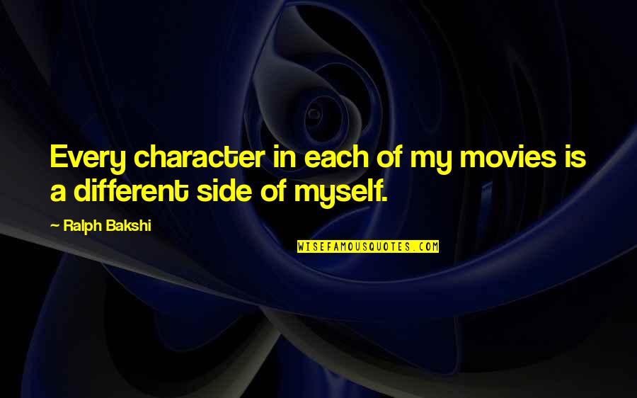 Savitribai Phule Quotes By Ralph Bakshi: Every character in each of my movies is