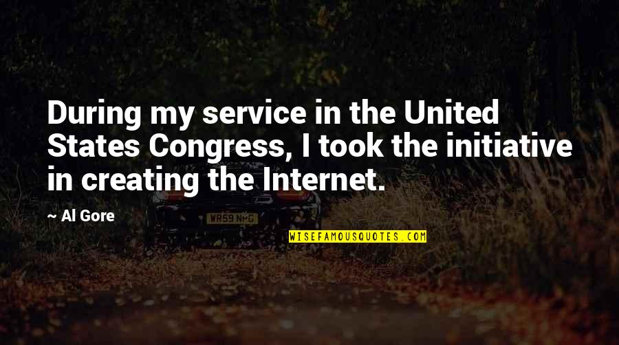 Say No To Polybags Quotes By Al Gore: During my service in the United States Congress,