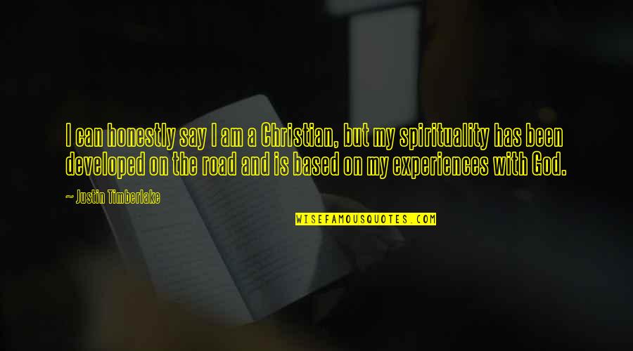 Sayangku The Virgin Quotes By Justin Timberlake: I can honestly say I am a Christian,