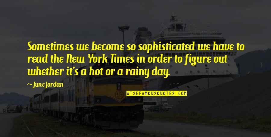 Scala 3 Double Quotes By June Jordan: Sometimes we become so sophisticated we have to
