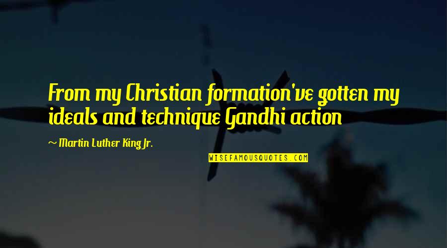 Scala Strip Quotes By Martin Luther King Jr.: From my Christian formation've gotten my ideals and Scala Strip Quotes By Martin Luther King Jr.: From my Christian formation've gotten my ideals and