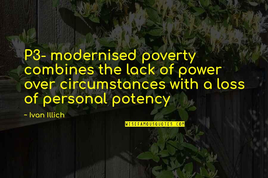 Scars On My Heart Quotes By Ivan Illich: P3- modernised poverty combines the lack of power Scars On My Heart Quotes By Ivan Illich: P3- modernised poverty combines the lack of power