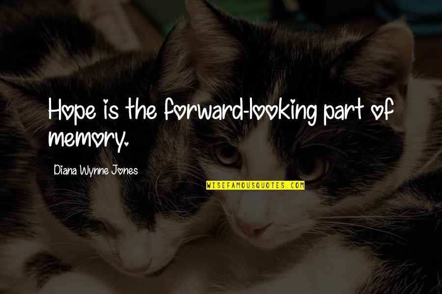 Scary Movie Parrot Quotes By Diana Wynne Jones: Hope is the forward-looking part of memory. Scary Movie Parrot Quotes By Diana Wynne Jones: Hope is the forward-looking part of memory.