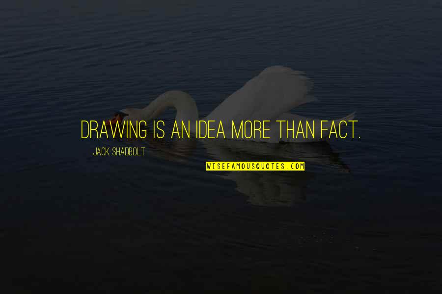Scavino Tweet Quotes By Jack Shadbolt: Drawing is an idea more than fact. Scavino Tweet Quotes By Jack Shadbolt: Drawing is an idea more than fact.
