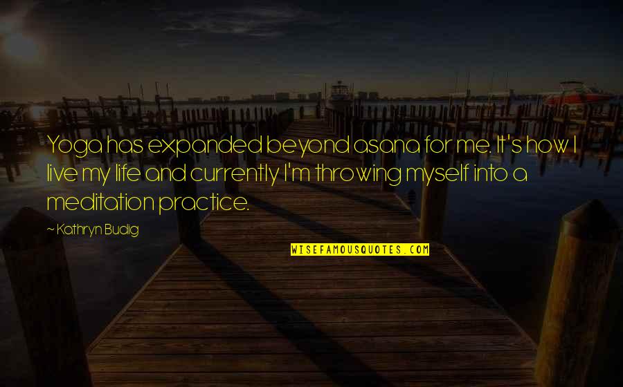 Schalieolie Quotes By Kathryn Budig: Yoga has expanded beyond asana for me. It's Schalieolie Quotes By Kathryn Budig: Yoga has expanded beyond asana for me. It's
