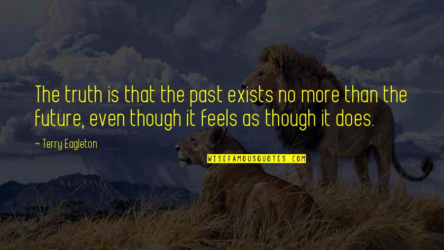 Scheduling And Sequencing Quotes By Terry Eagleton: The truth is that the past exists no Scheduling And Sequencing Quotes By Terry Eagleton: The truth is that the past exists no