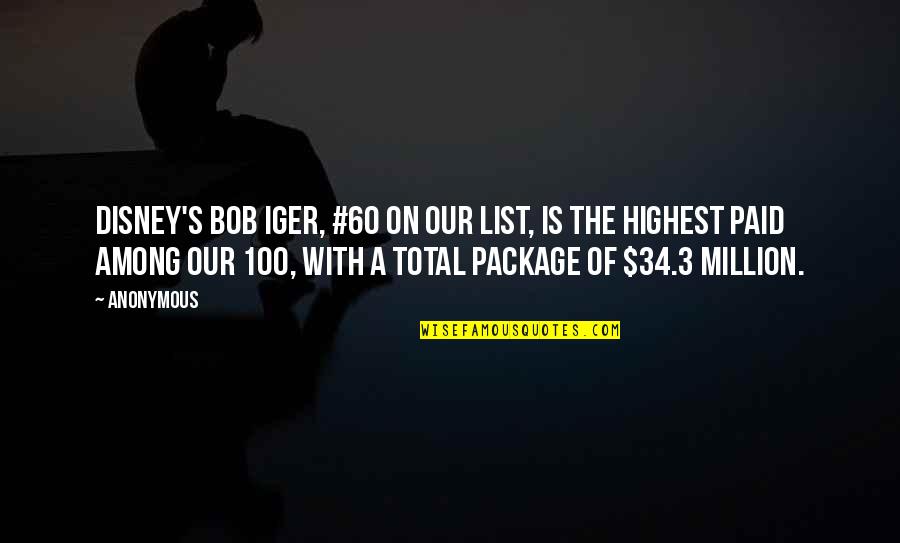 Schinkenfleckerln Quotes By Anonymous: Disney's Bob Iger, #60 on our list, is Schinkenfleckerln Quotes By Anonymous: Disney's Bob Iger, #60 on our list, is