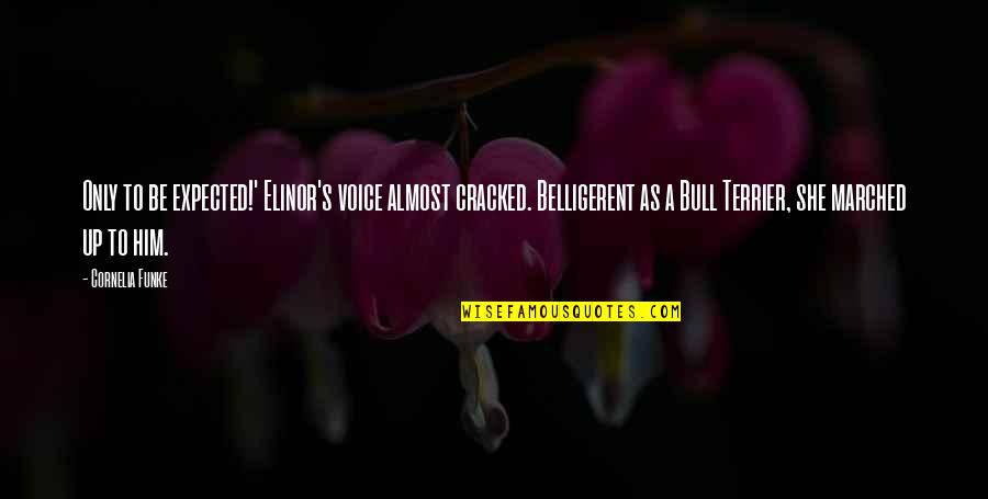 Schmitten Lumber Quotes By Cornelia Funke: Only to be expected!' Elinor's voice almost cracked.