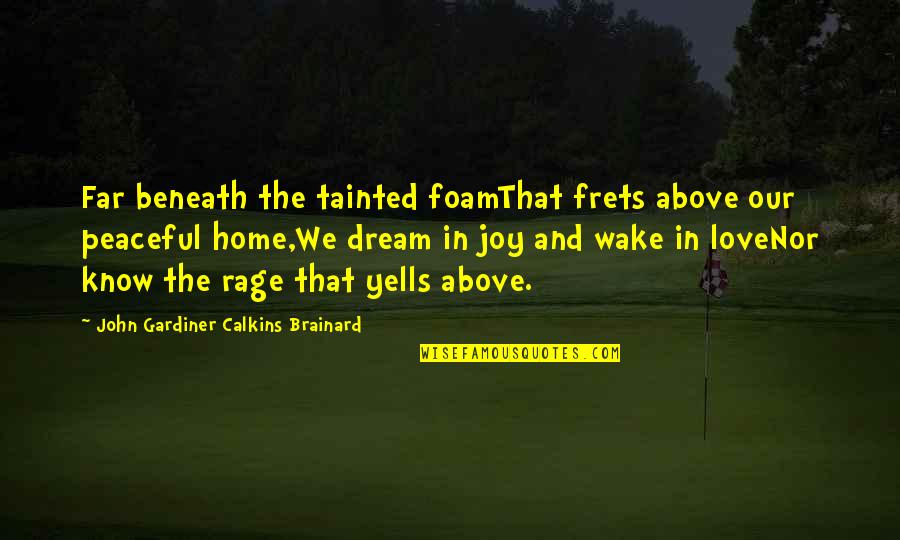 Schottenstein Covid Quotes By John Gardiner Calkins Brainard: Far beneath the tainted foamThat frets above our Schottenstein Covid Quotes By John Gardiner Calkins Brainard: Far beneath the tainted foamThat frets above our