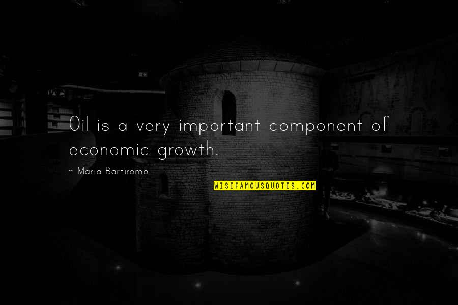 Schranken Kaufen Quotes By Maria Bartiromo: Oil is a very important component of economic Schranken Kaufen Quotes By Maria Bartiromo: Oil is a very important component of economic