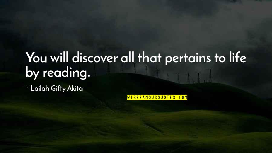 Science And Creativity Quotes By Lailah Gifty Akita: You will discover all that pertains to life