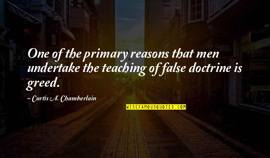 Scraggy Pokemon Quotes By Curtis A. Chamberlain: One of the primary reasons that men undertake