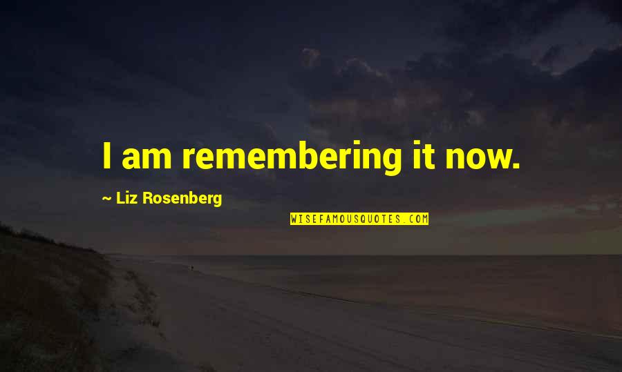 Sd Stock Quote Quotes By Liz Rosenberg: I am remembering it now. Sd Stock Quote Quotes By Liz Rosenberg: I am remembering it now.