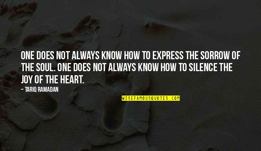 Sean Stephenson Quotes By Tariq Ramadan: One does not always know how to express