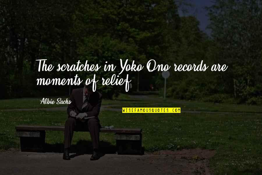 Search Stock Quotes By Albie Sachs: The scratches in Yoko Ono records are moments Search Stock Quotes By Albie Sachs: The scratches in Yoko Ono records are moments