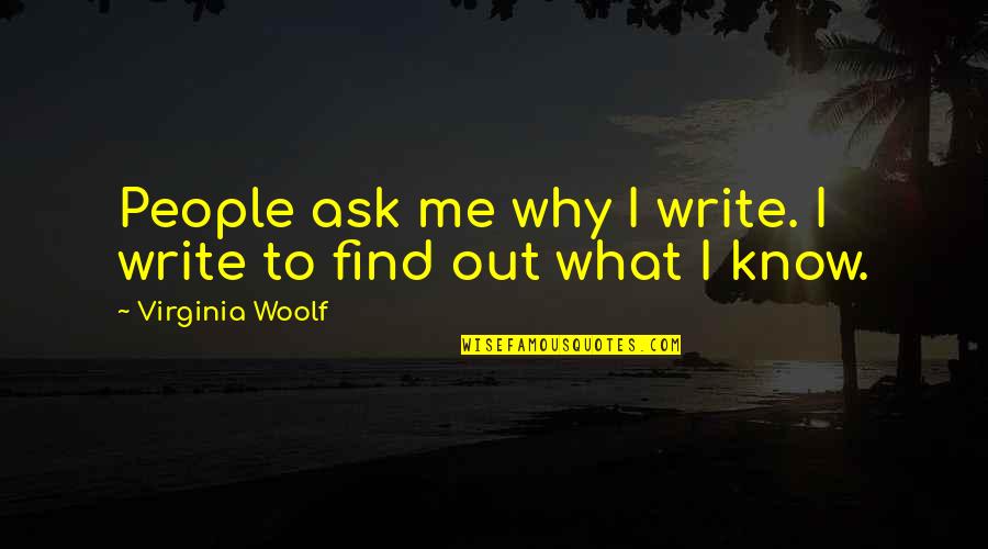 Secuestrada Y Quotes By Virginia Woolf: People ask me why I write. I write Secuestrada Y Quotes By Virginia Woolf: People ask me why I write. I write