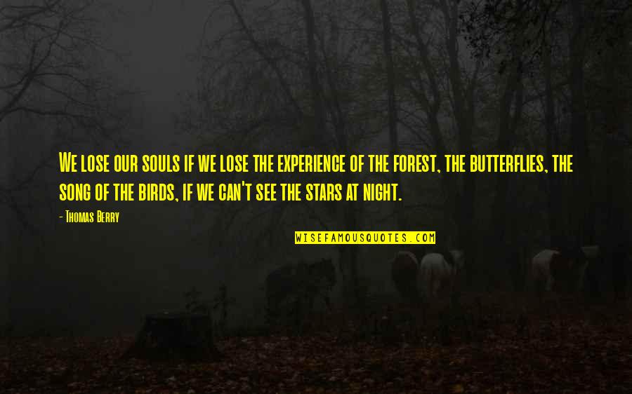 Seggfej Tan R Quotes By Thomas Berry: We lose our souls if we lose the Seggfej Tan R Quotes By Thomas Berry: We lose our souls if we lose the
